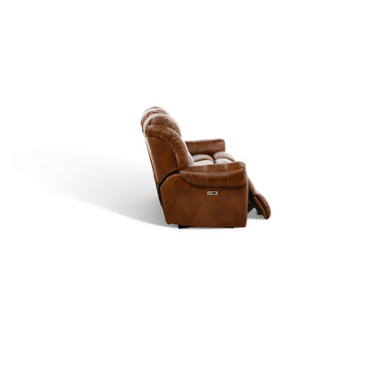 Falynn Leather Power Reclining Sofa