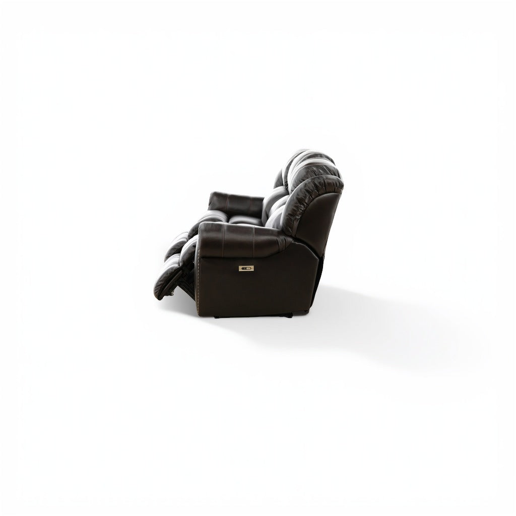 Falynn Leather Power Reclining Sofa