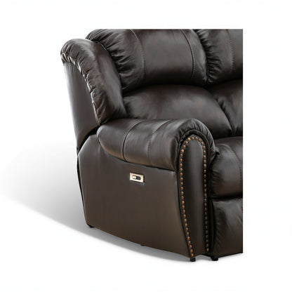 Falynn Leather Power Reclining Sofa
