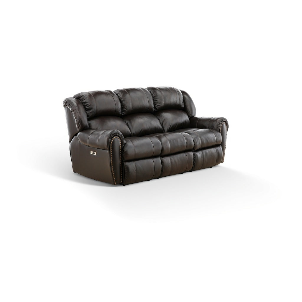 Falynn Leather Power Reclining Sofa