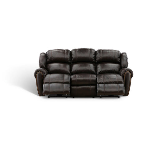 Falynn Leather Power Reclining Sofa - alternate view