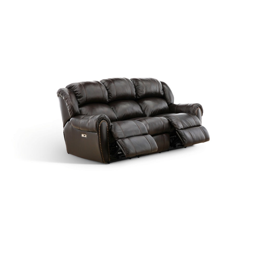 Falynn Leather Power Reclining Sofa