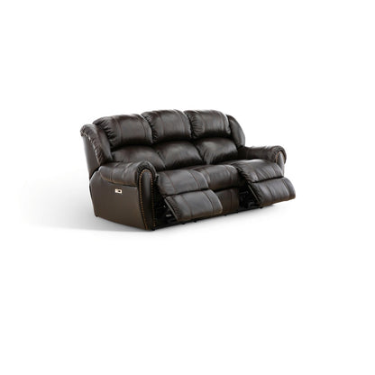 Falynn Leather Power Reclining Sofa