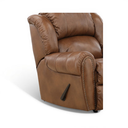 Falynn Leather Rocker Recliner