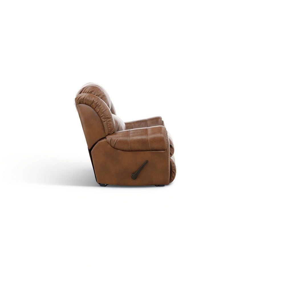 Falynn Leather Rocker Recliner