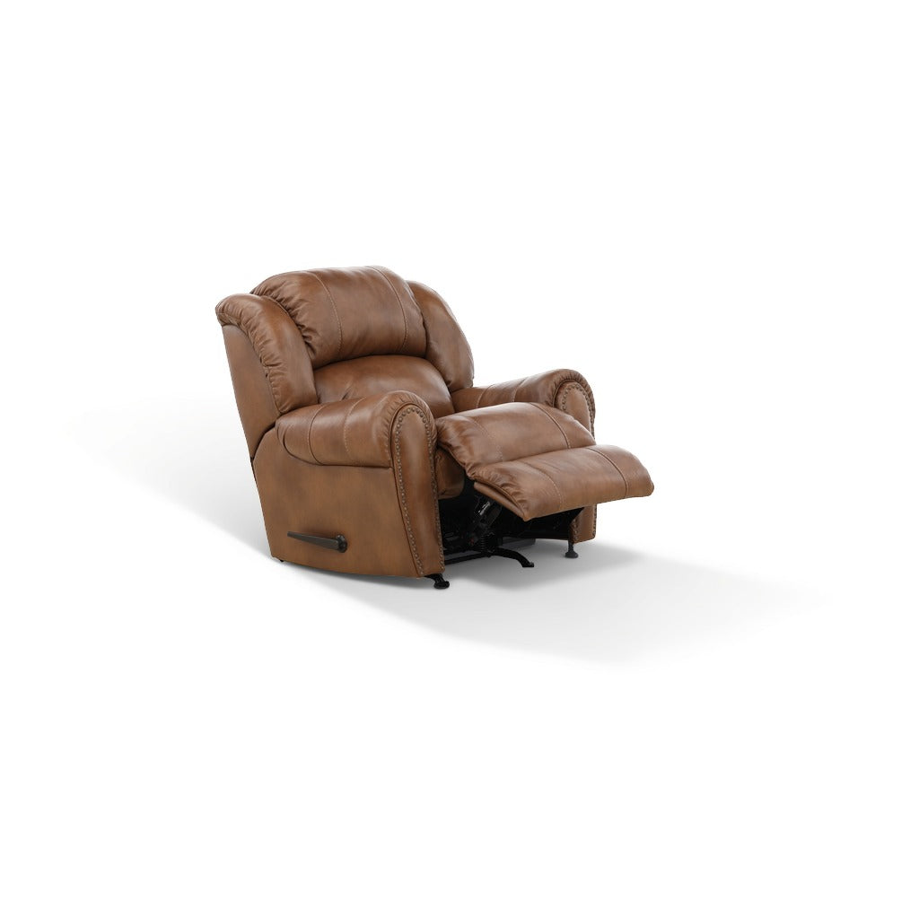 Falynn Leather Rocker Recliner