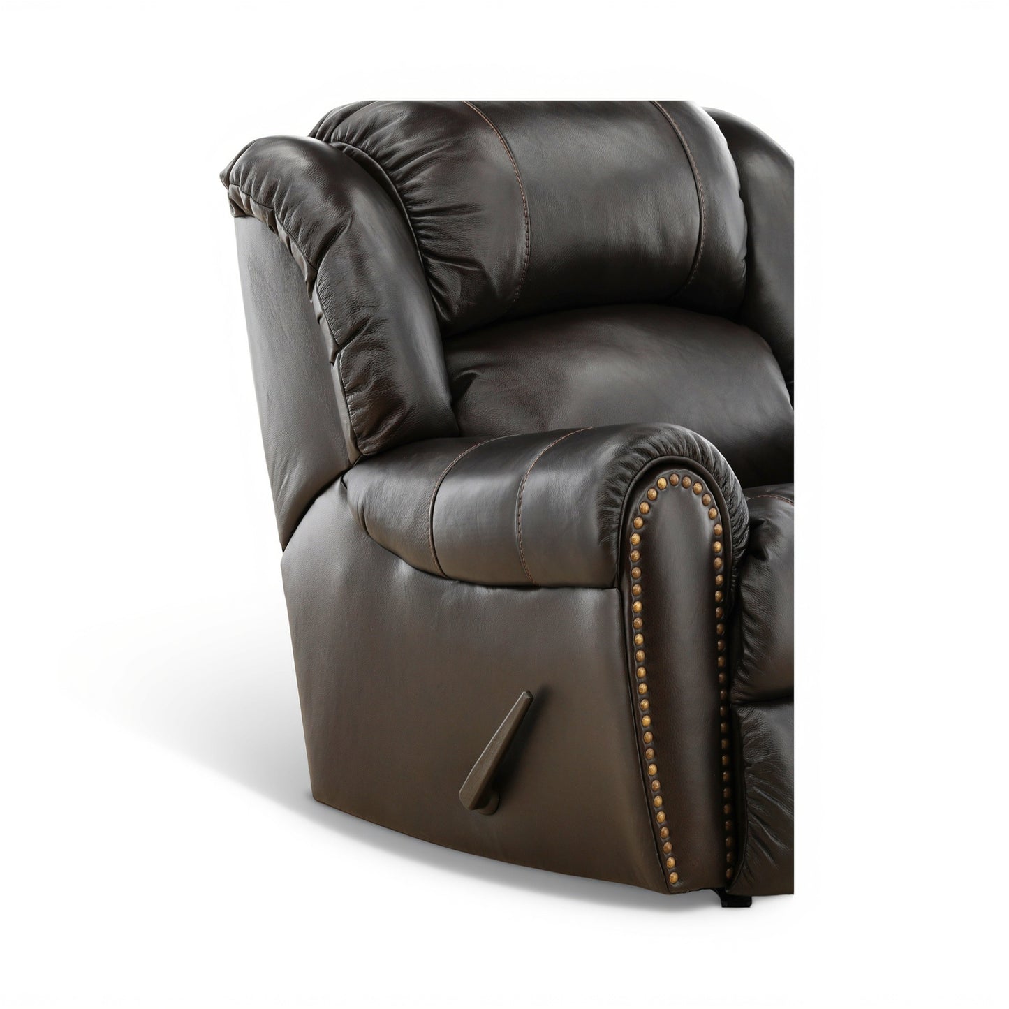 Falynn Leather Rocker Recliner