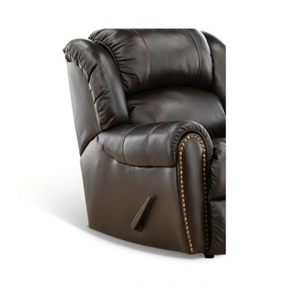 Falynn Leather Rocker Recliner