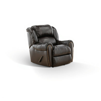 Falynn Leather Rocker Recliner