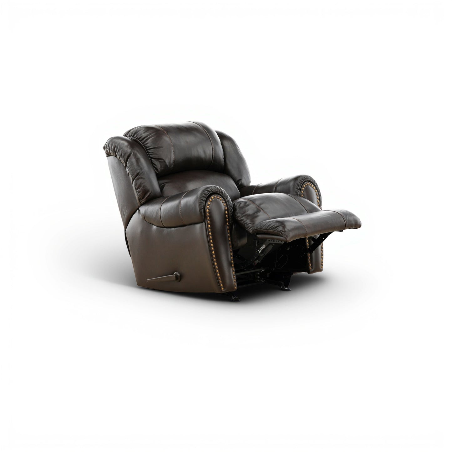 Falynn Leather Rocker Recliner
