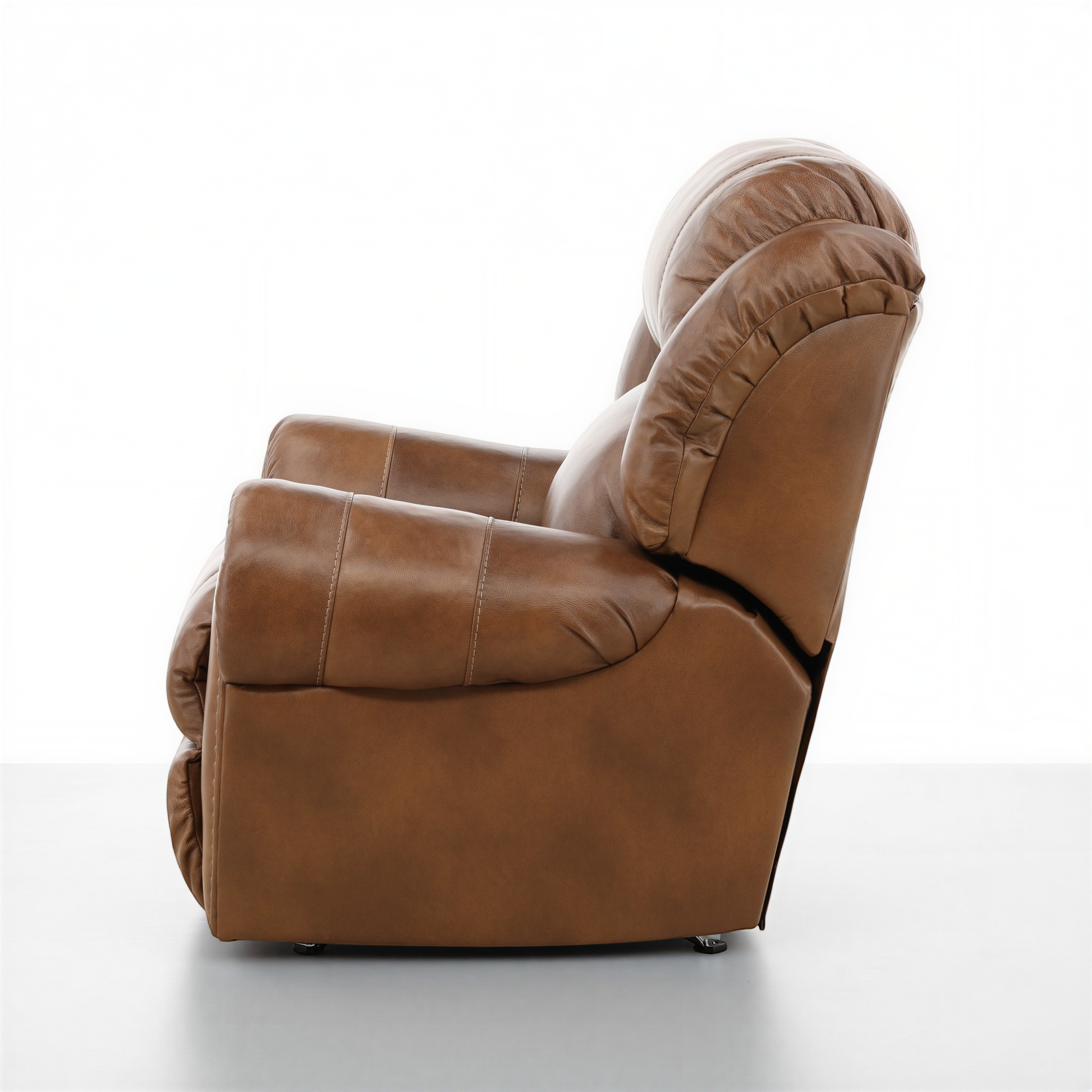 Falynn Leather Power Rocker Recliner