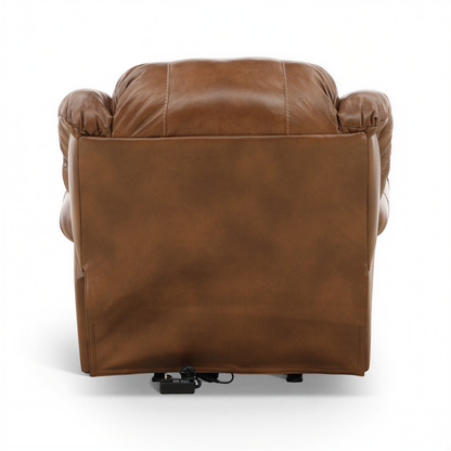 Falynn Leather Power Rocker Recliner