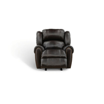 Falynn Leather Power Rocker Recliner