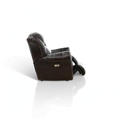 Falynn Leather Power Rocker Recliner