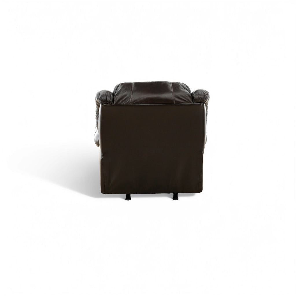 Falynn Leather Power Rocker Recliner