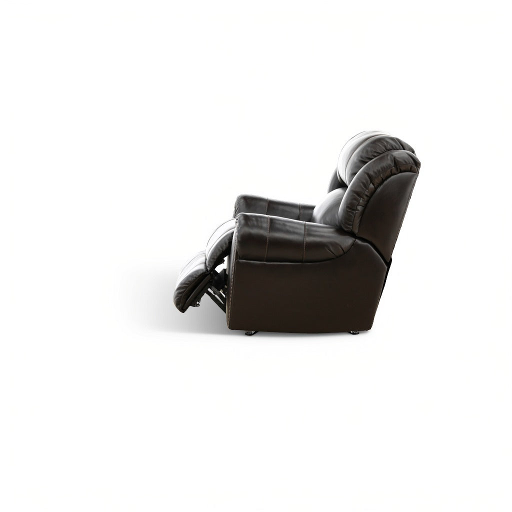 Falynn Leather Power Rocker Recliner