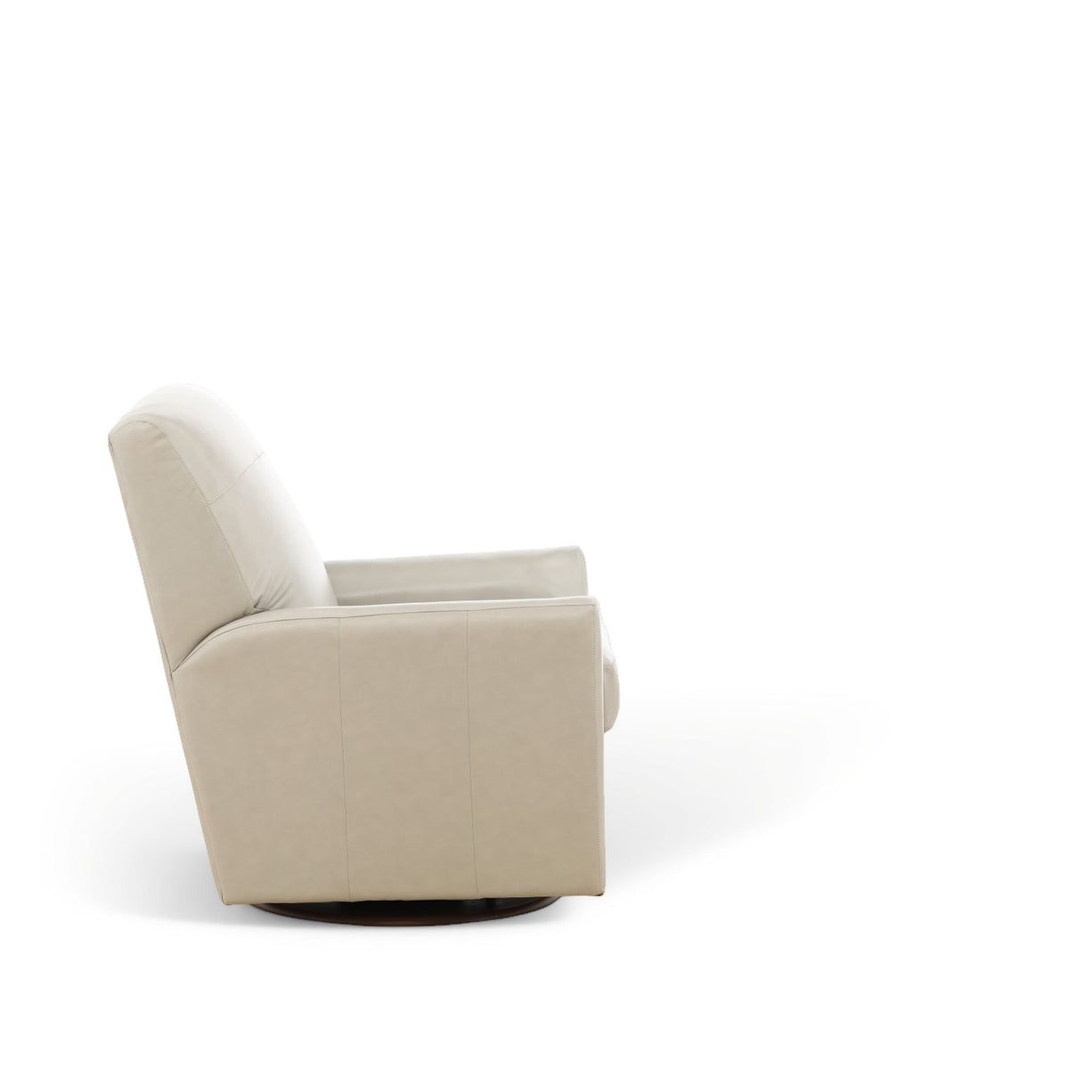 Piper II Dora Leather Swivel Gliding Chair