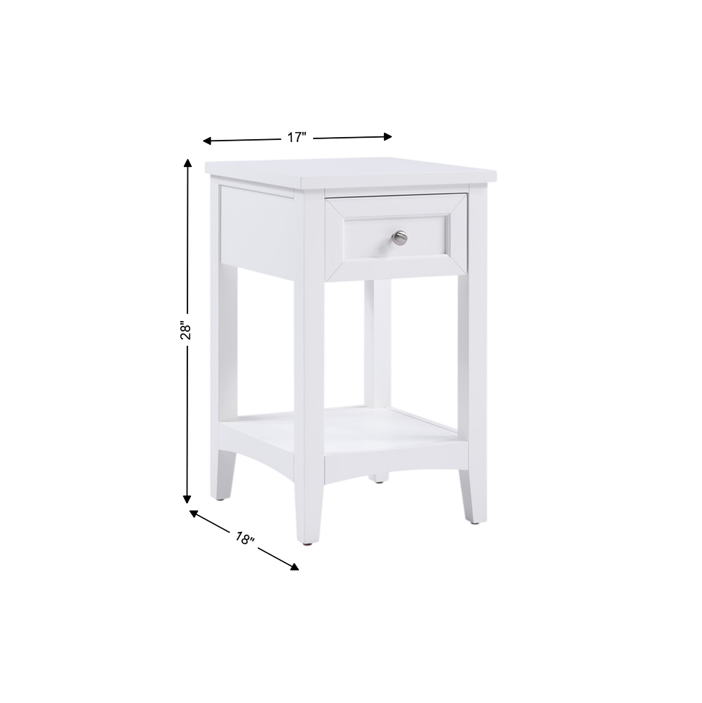 Oakley Open Nightstand