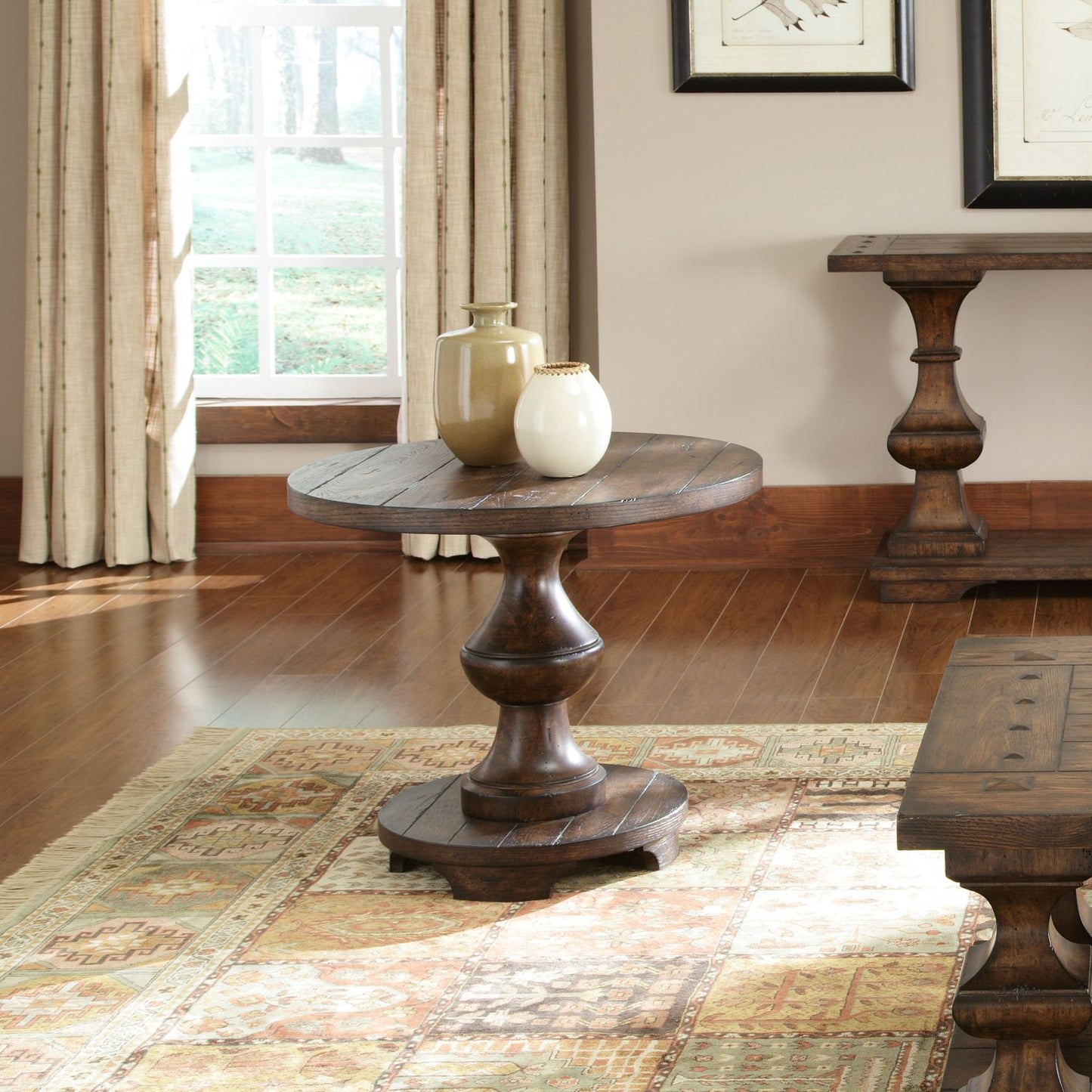 Stephan Round End Table