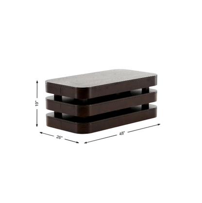 Elvio Rectangular Coffee Table