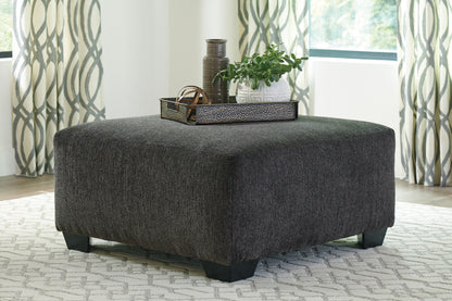 OVERSIZED ACCENT OTTOMAN