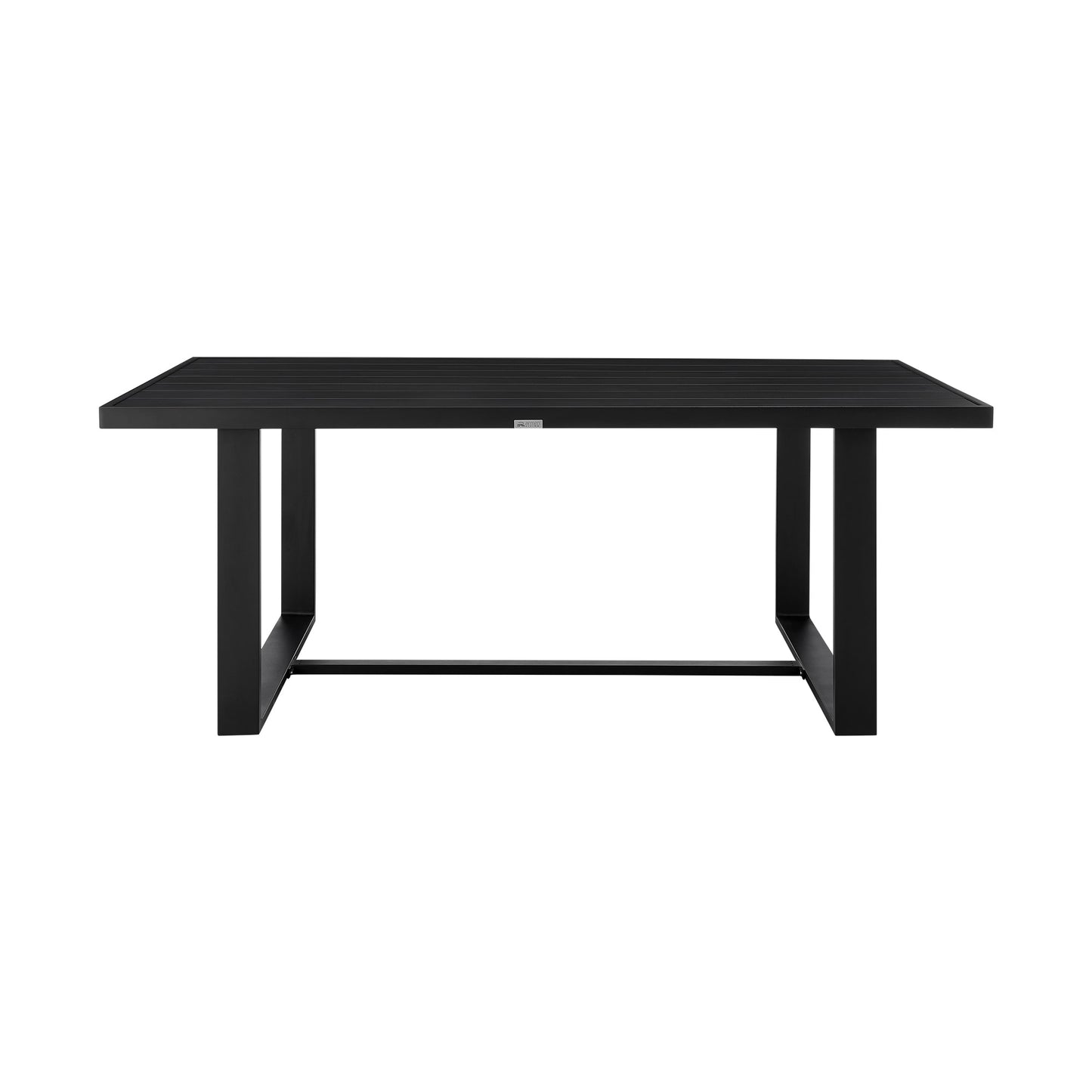 Felicia Outdoor Patio Dining Table in Aluminum