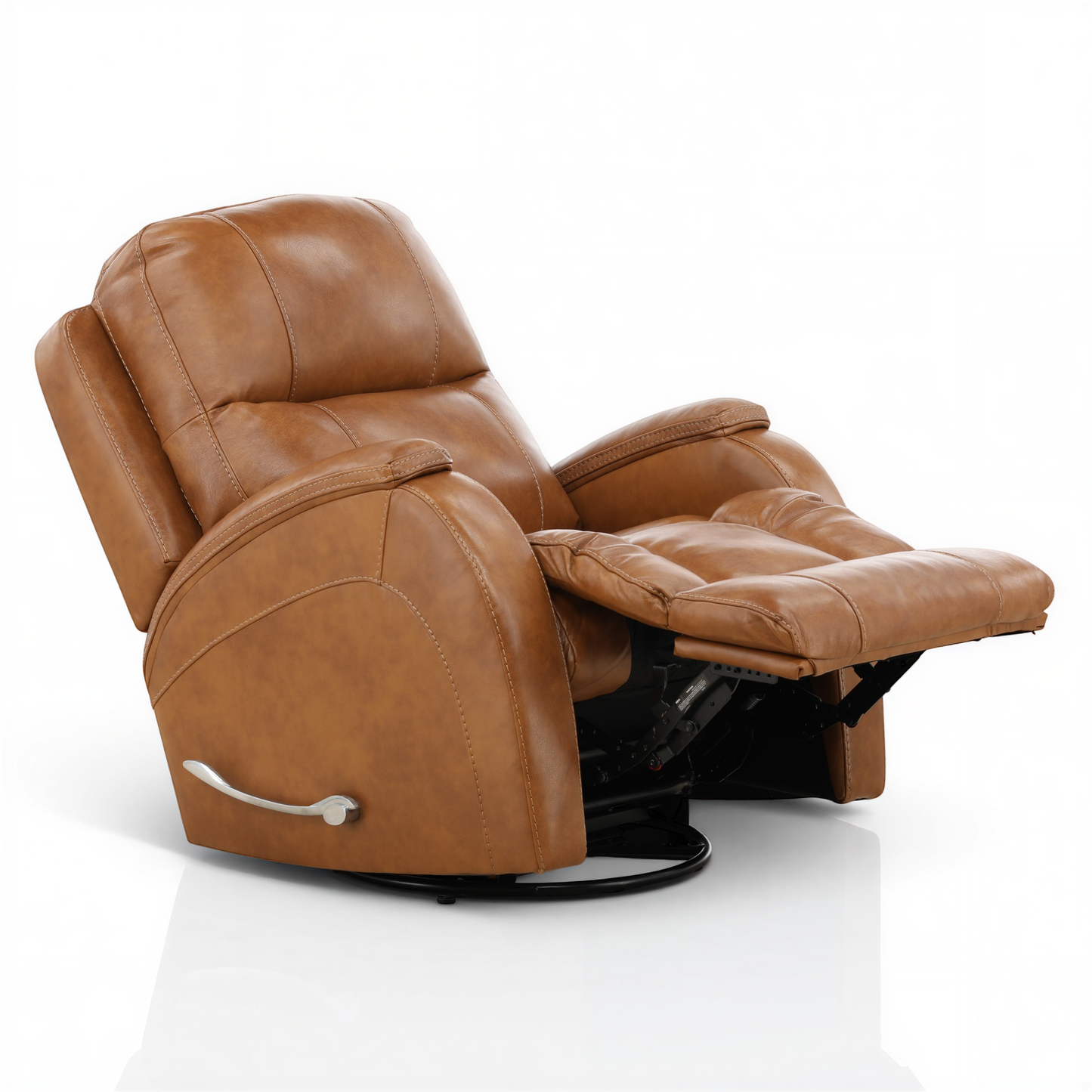 Tango Leather Swivel Glider Recliner