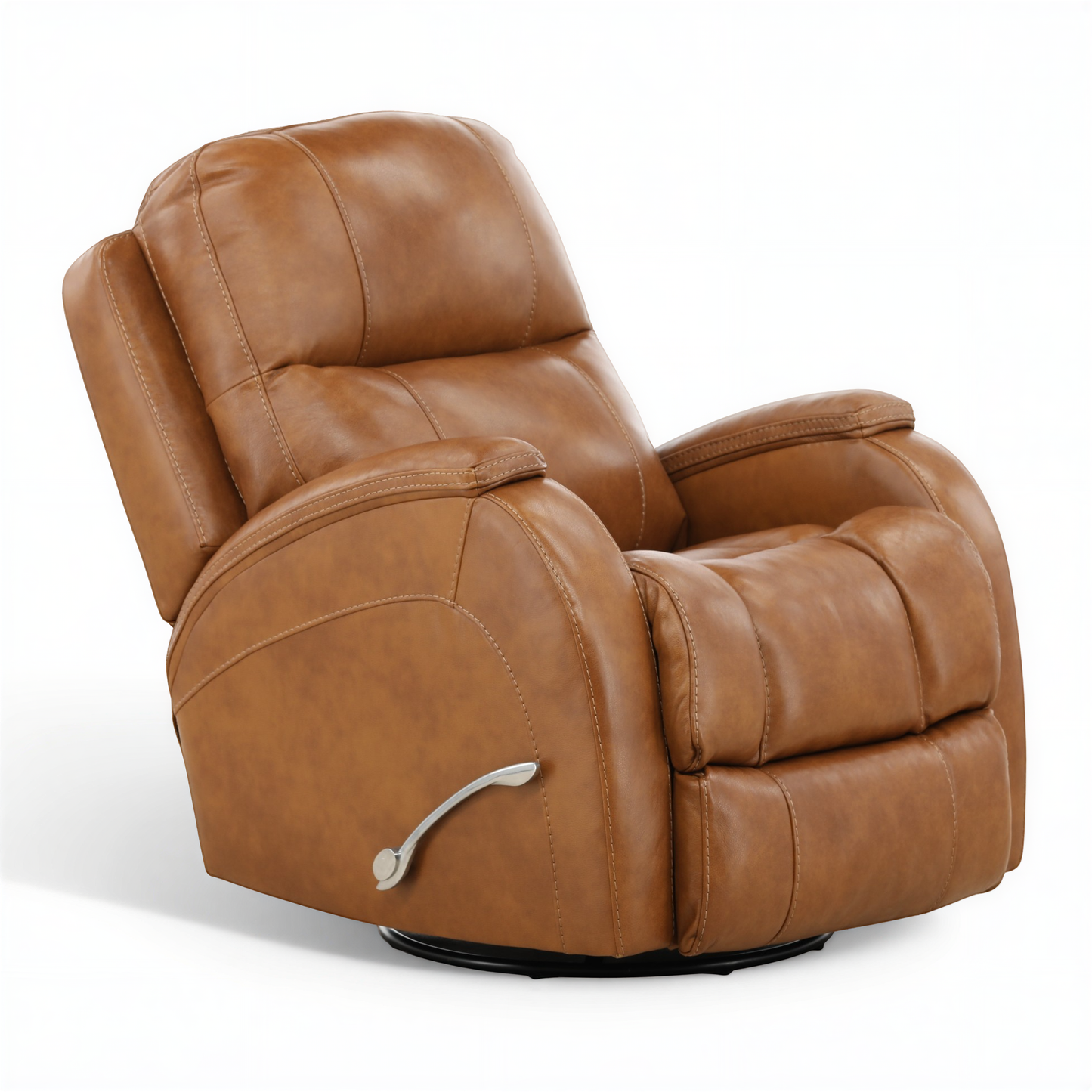 Tango Leather Swivel Glider Recliner