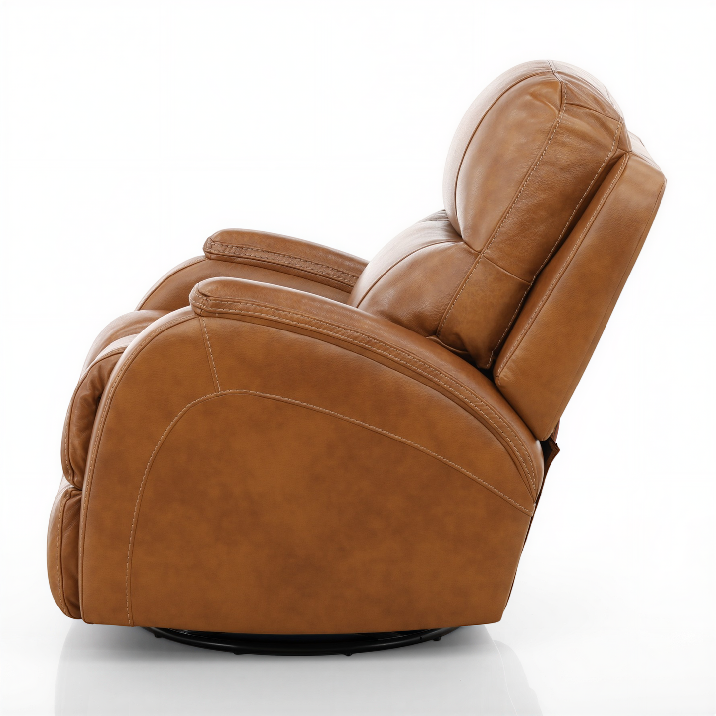 Tango Leather Swivel Glider Recliner