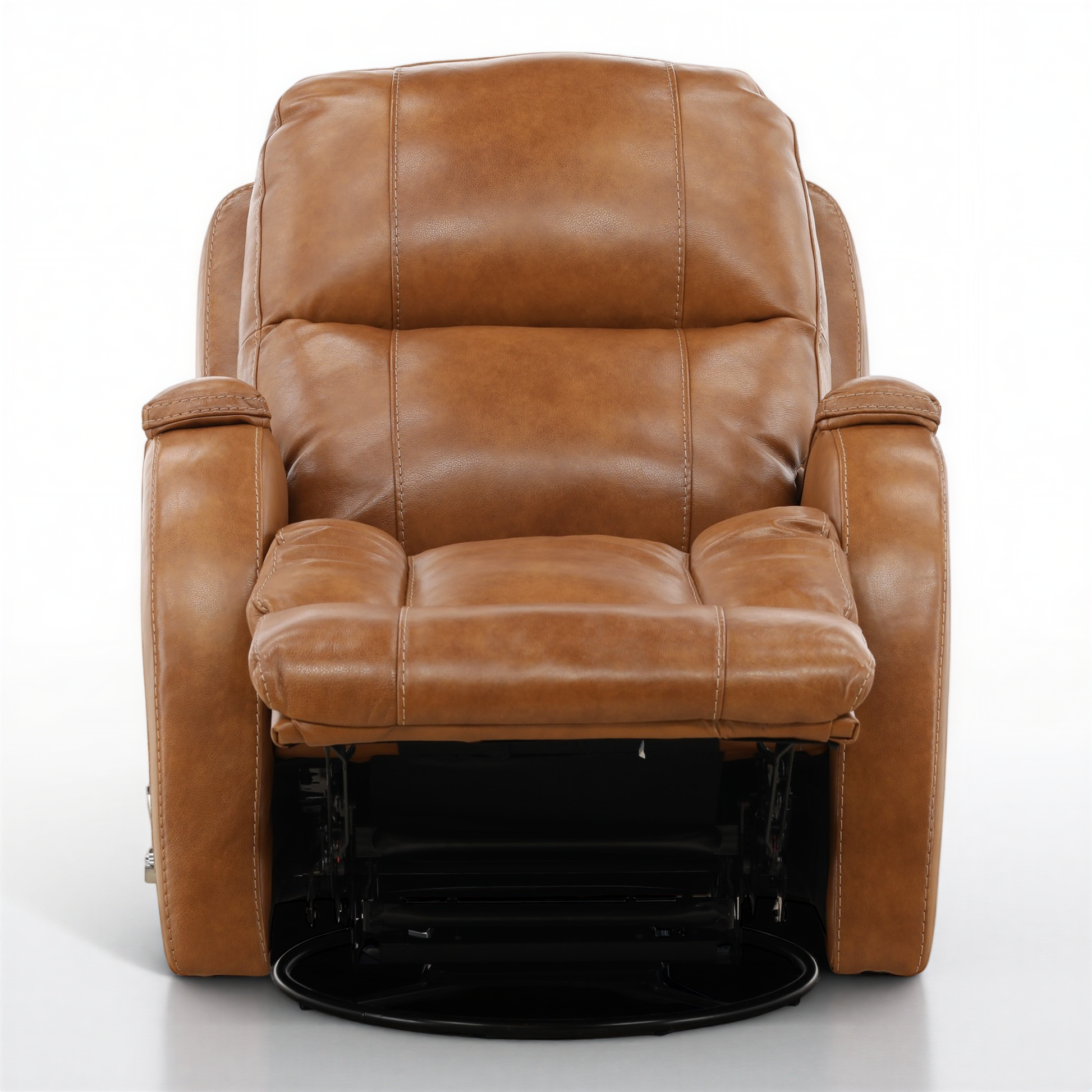 Tango Leather Swivel Glider Recliner