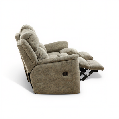 Woodley Reclining Sofa with Drop-Down Table