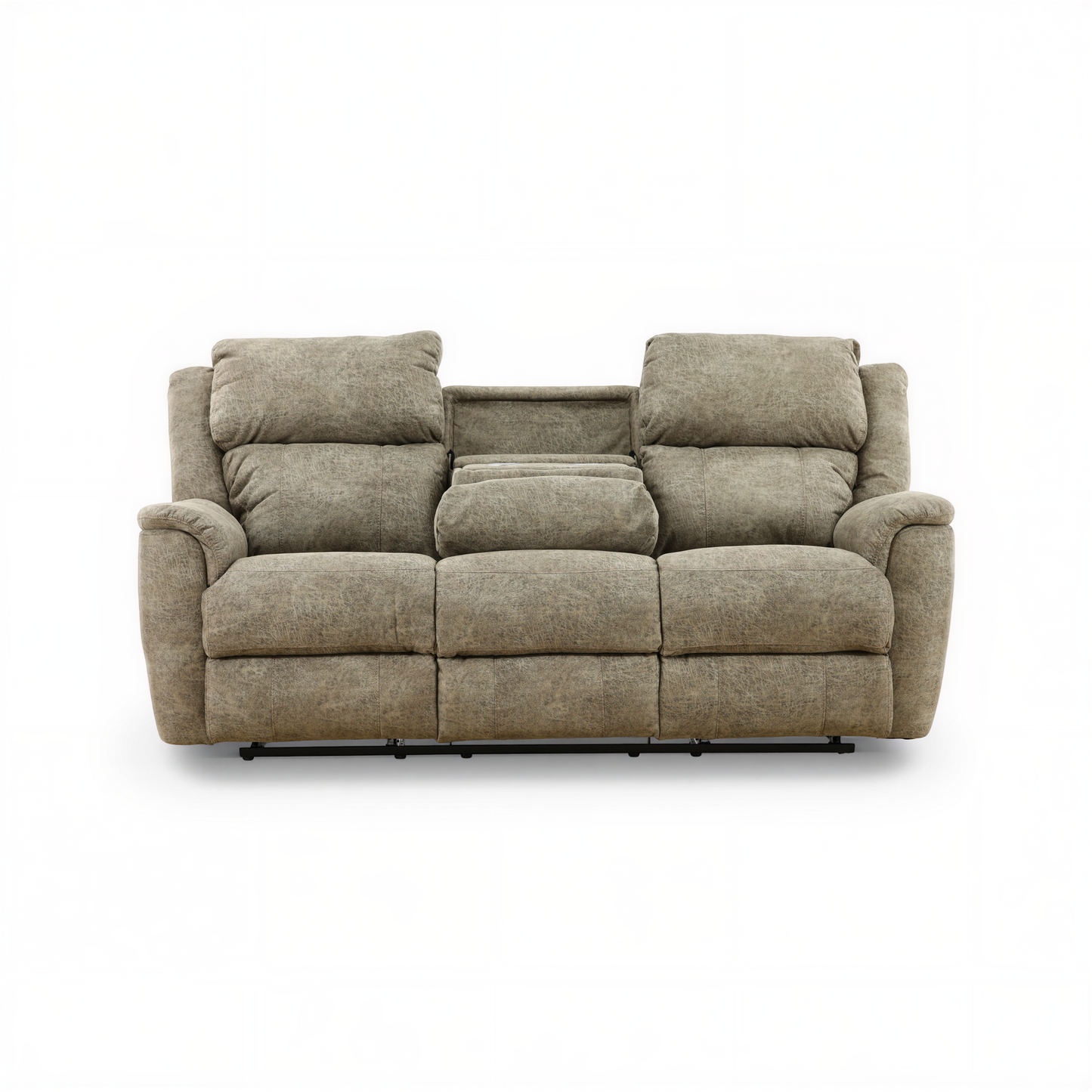 Woodley Reclining Sofa with Drop-Down Table