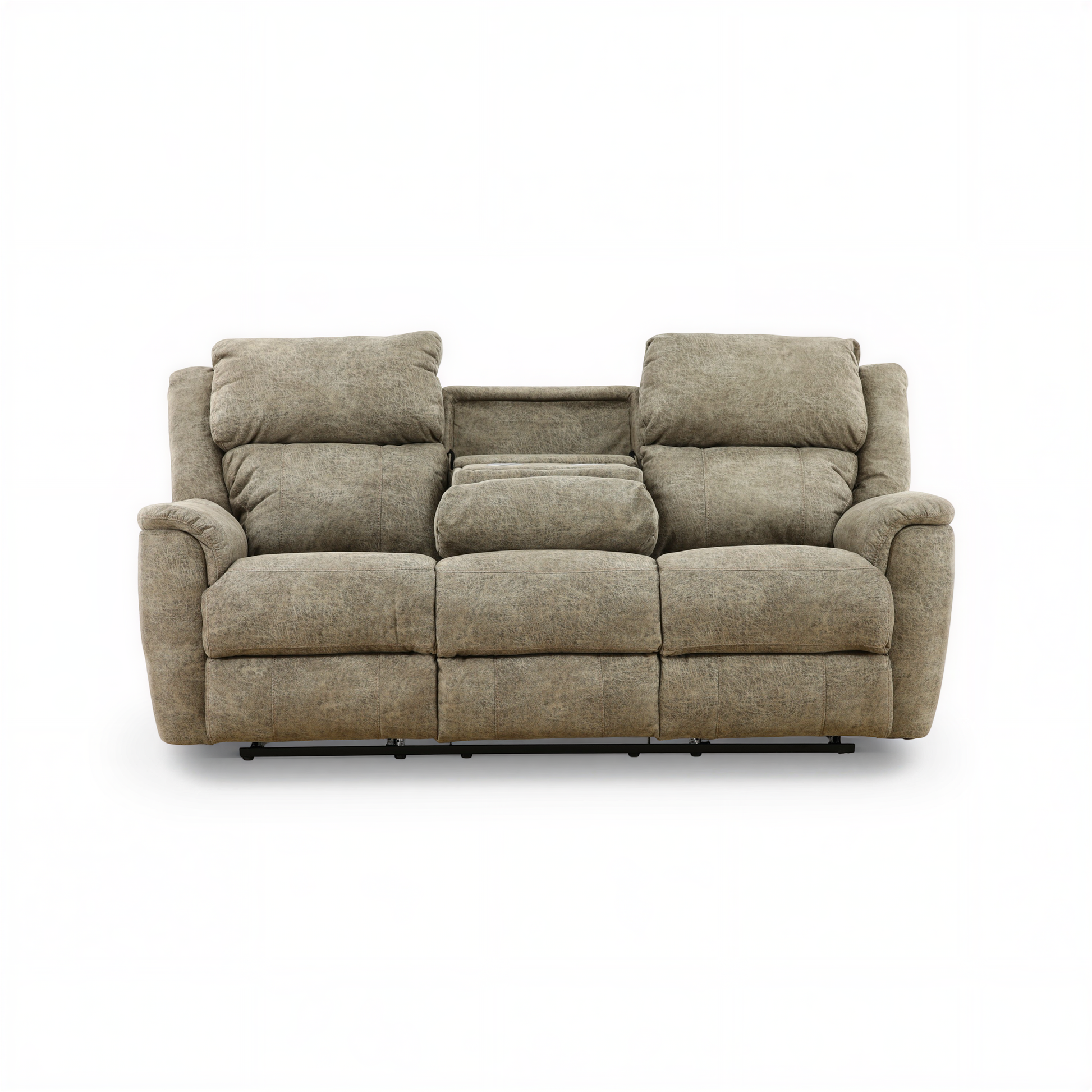 Woodley Reclining Sofa with Drop-Down Table