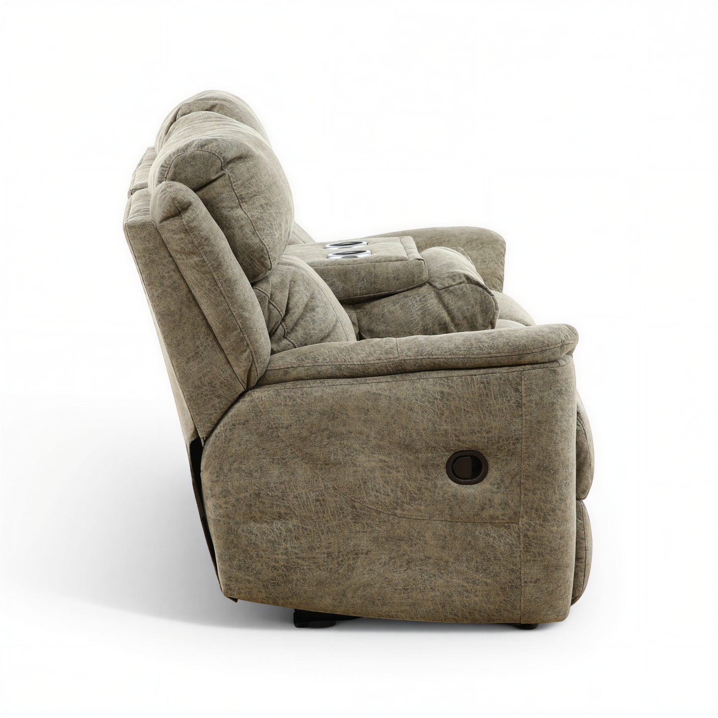 Woodley Reclining Sofa with Drop-Down Table
