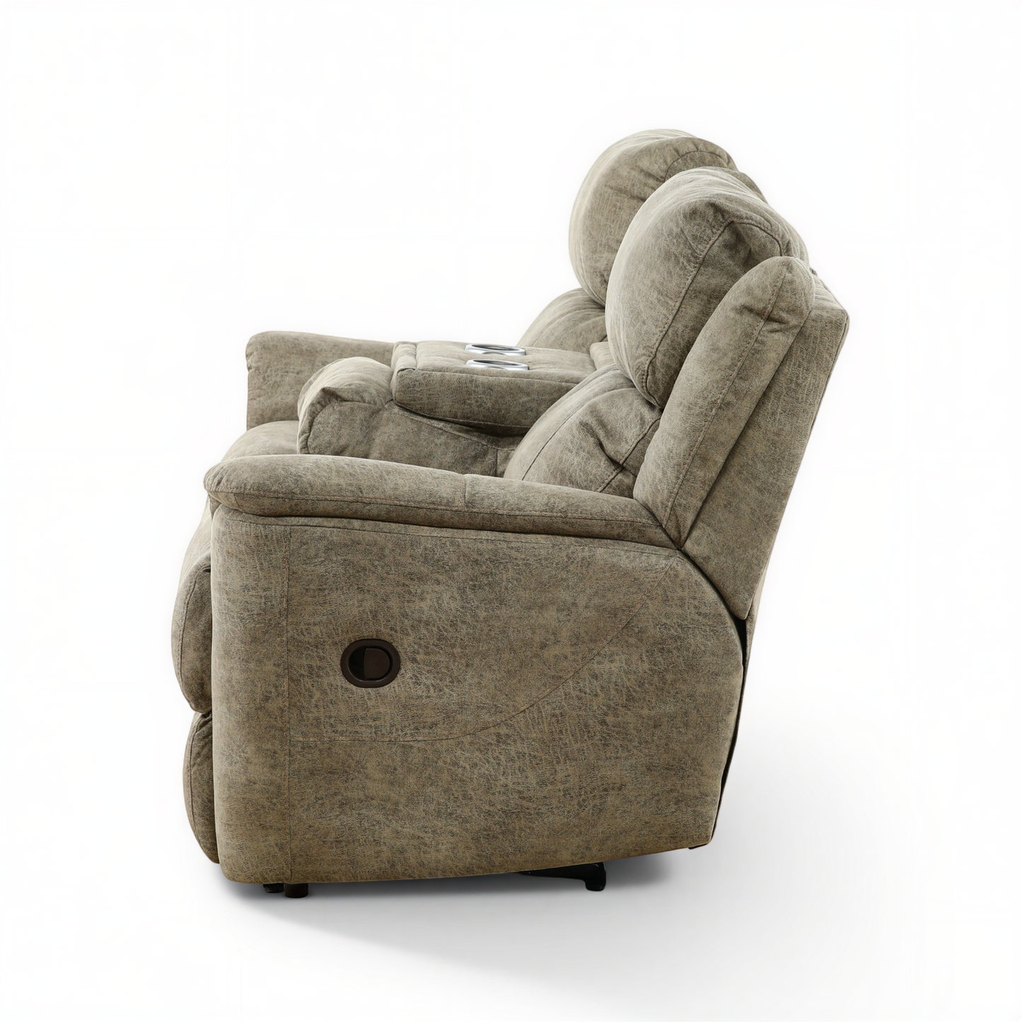 Woodley Reclining Sofa with Drop-Down Table