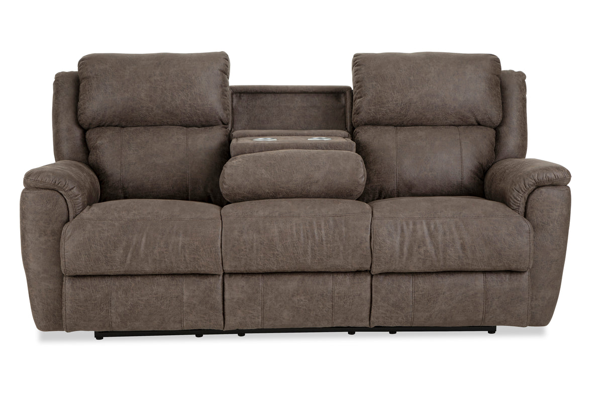 Woodley Reclining Sofa with Drop-Down Table