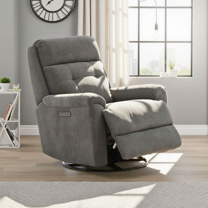 Flexsteel Sophisticated Perfect Match Power Swivel Gliding Recliner