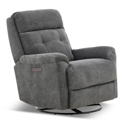 Flexsteel Sophisticated Perfect Match Power Swivel Gliding Recliner