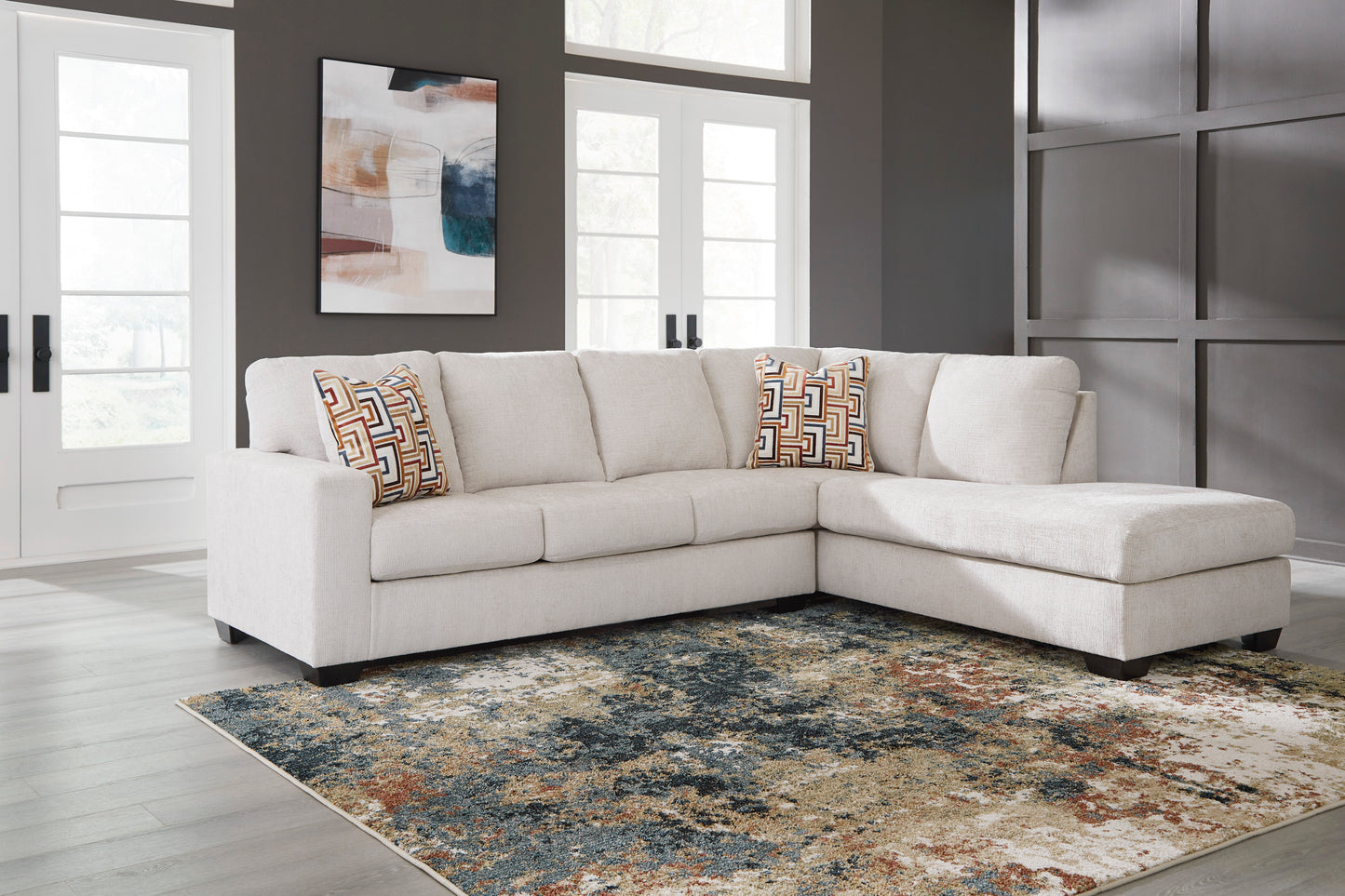Aviemore 2-Piece Right-Facing Sectional with Chaise