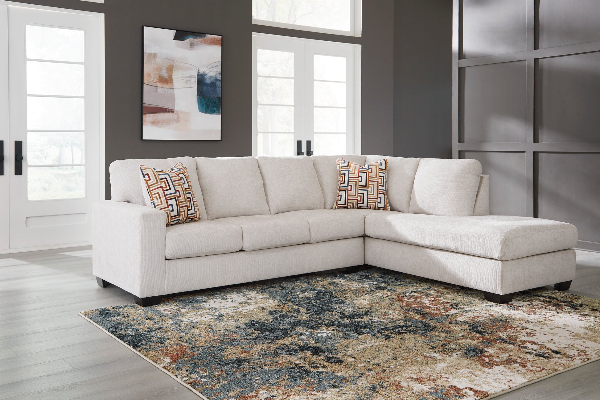 Aviemore 2-Piece Right-Facing Sectional with Chaise