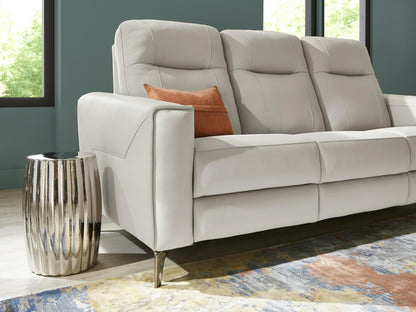 Parkside Heights Leather Power Reclining Sofa