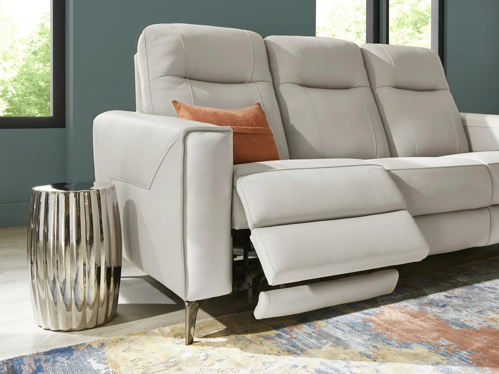 Parkside Heights Leather Power Reclining Sofa