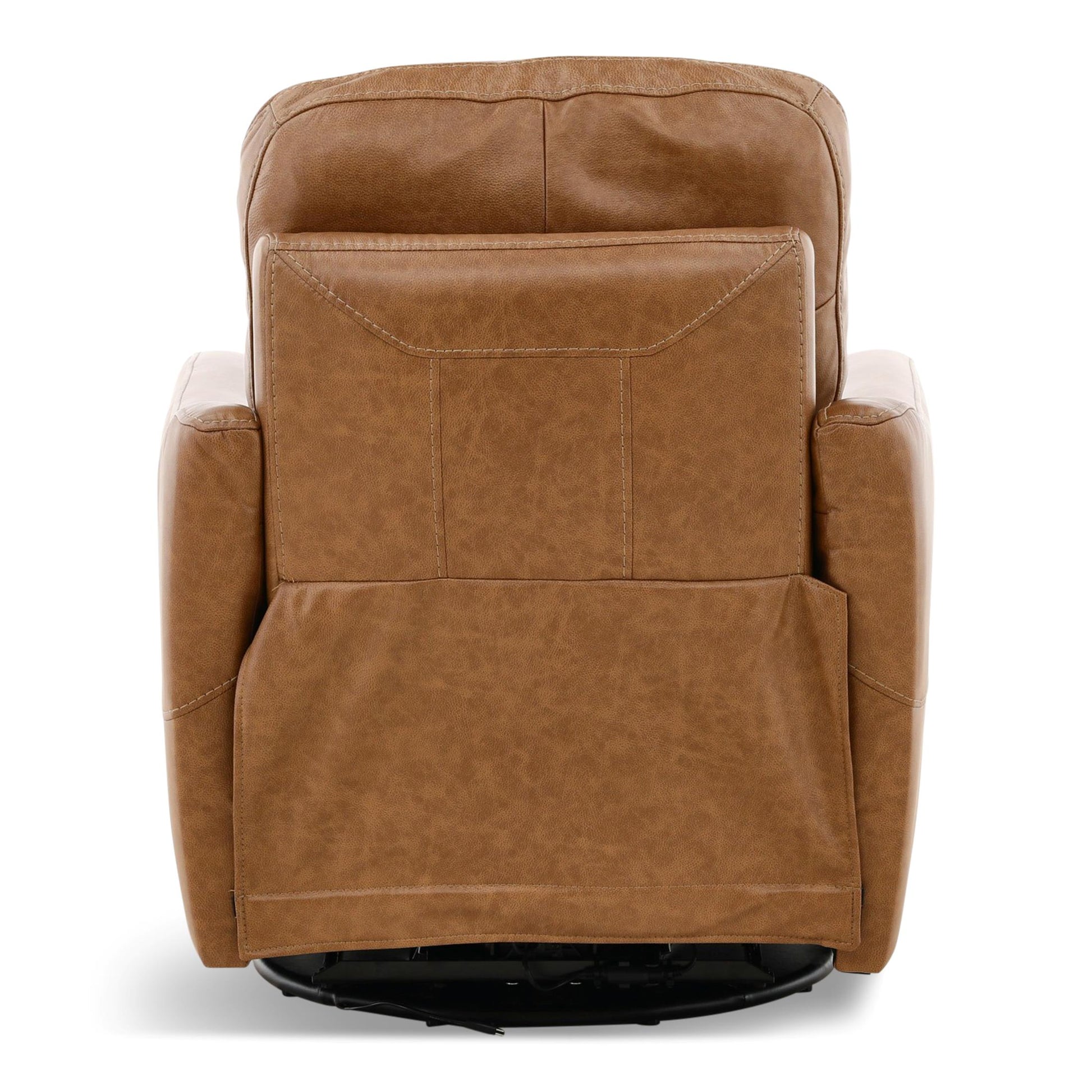 Brea Leather Power Swivel Recliner