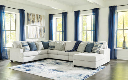 Lowder 5-Piece Sectional with Chaise