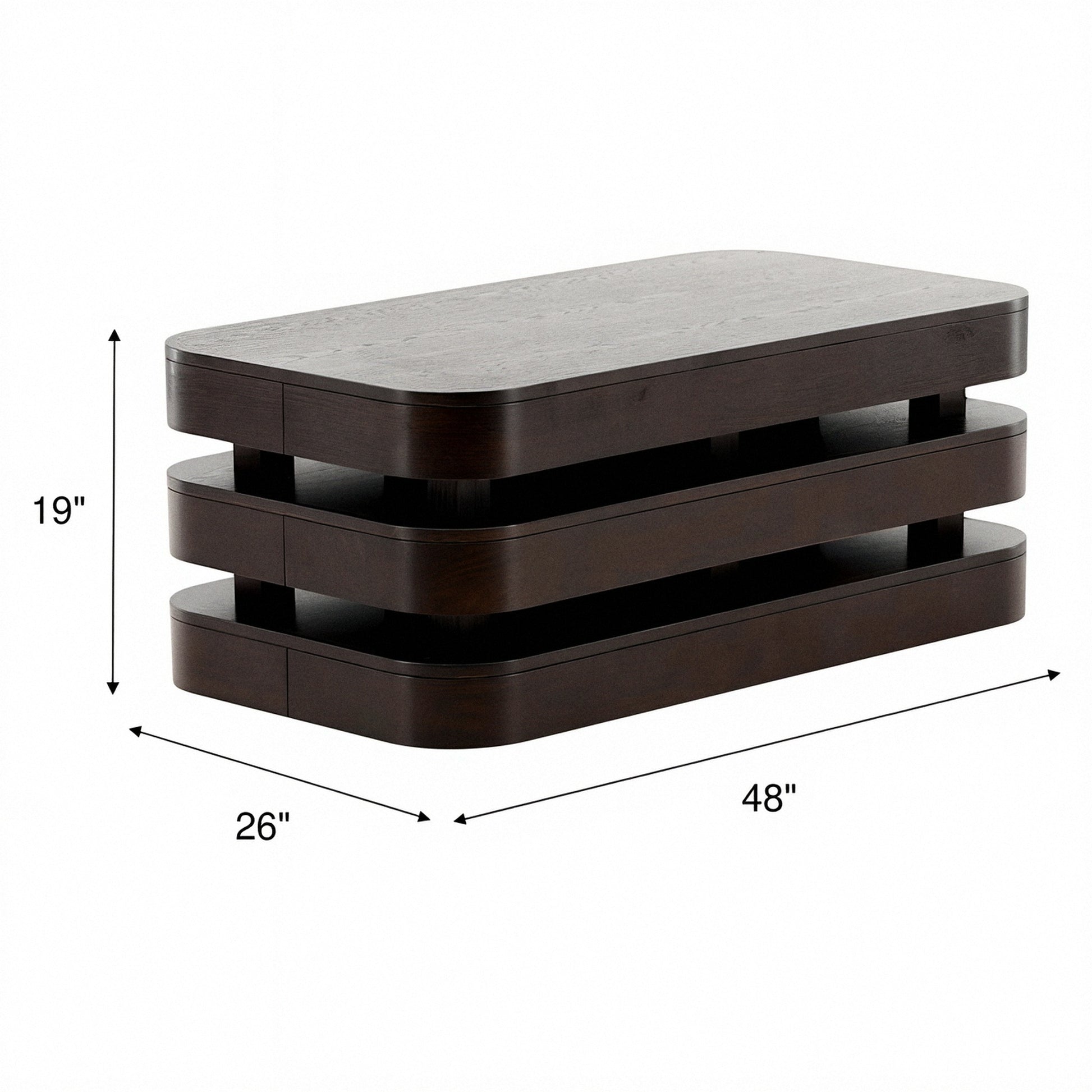 Elvio Rectangular Coffee Table