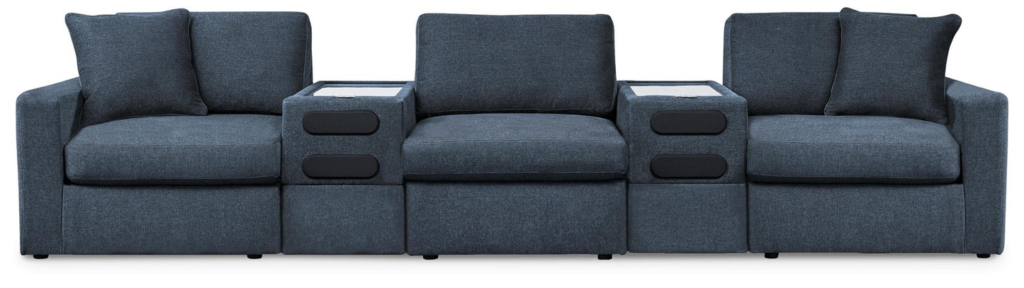 Modmax 5-Piece Sectional with Double Audio Console