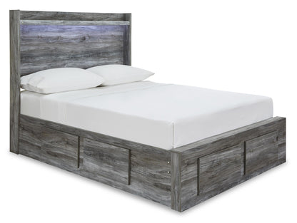 Baystorm Queen Panel Bed with 4 Storage Drawers