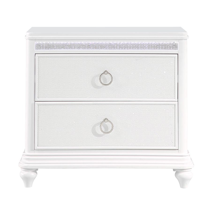 Marilyn 2-Drawer Nightstand