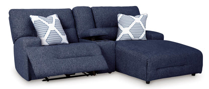 Acklen Place Right Facing 3-Piece Power Reclining Sectional Sofa with 