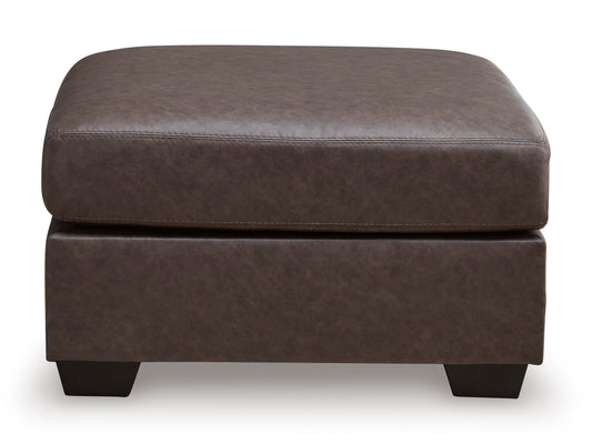 Whitlock Oversized Accent Ottoman Umber